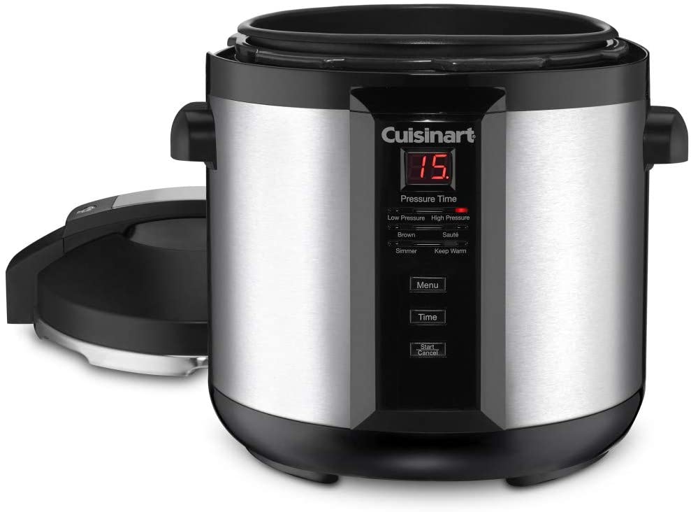 Cuisinart CPC-600N1WM1 6 Quart Electric Pressure Cooker, Silver