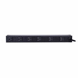 CyberPower Surge Protector, 120V/15A, 12 Outlets, 15 ft Power Cord, 1U Rackmount - Certified Refurbished