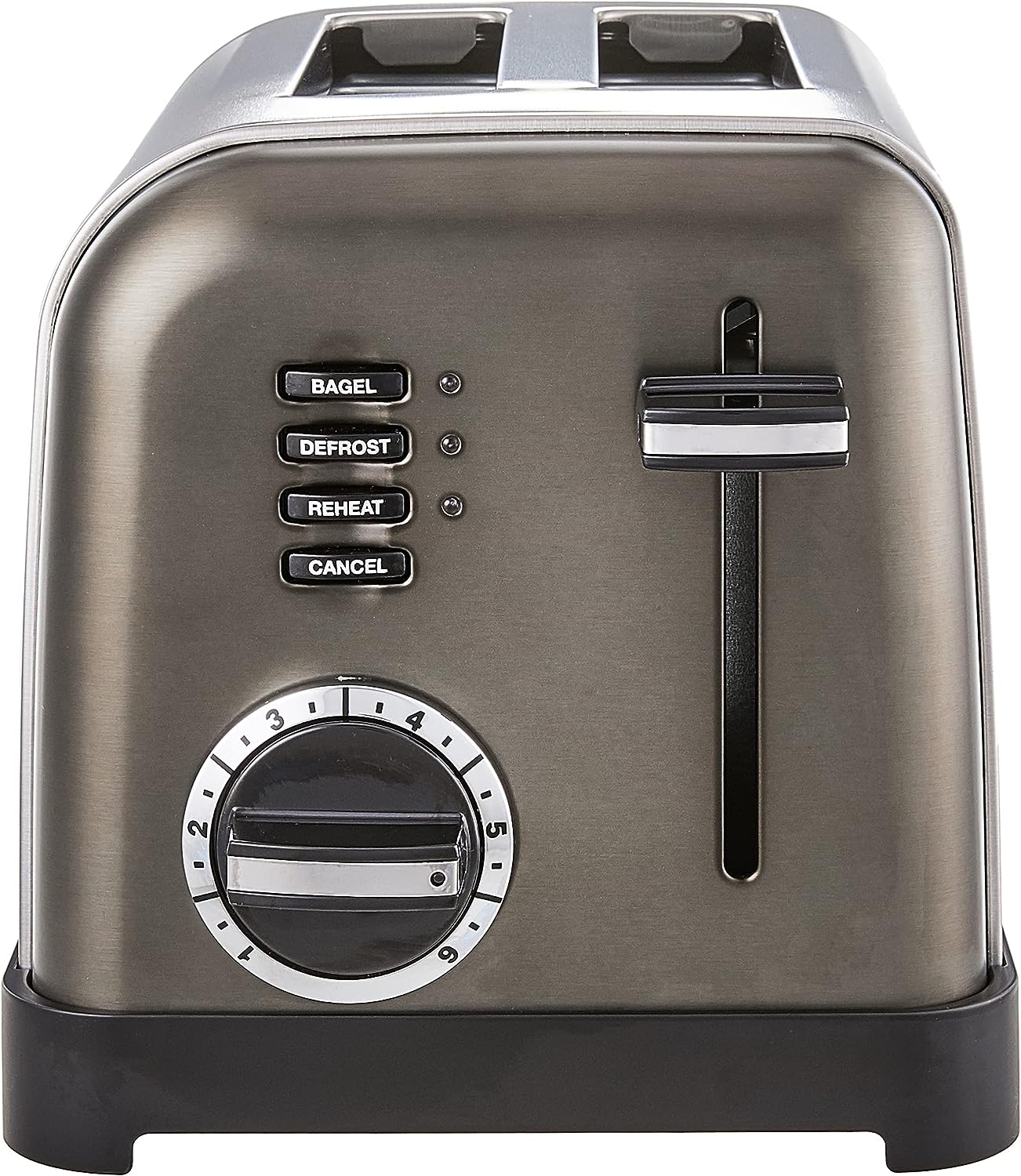 Cuisinart CPT-160BKS 2-Slice Metal Classic Toaster, Stainless Steel/Black - Certified Refurbished