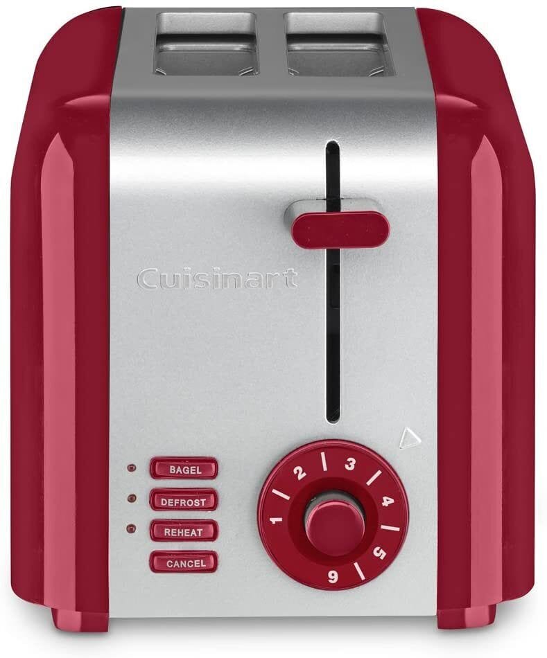 Cuisinart CPT-320RFR 2 Slices Mechanical Toaster Red - Certified Refurbished