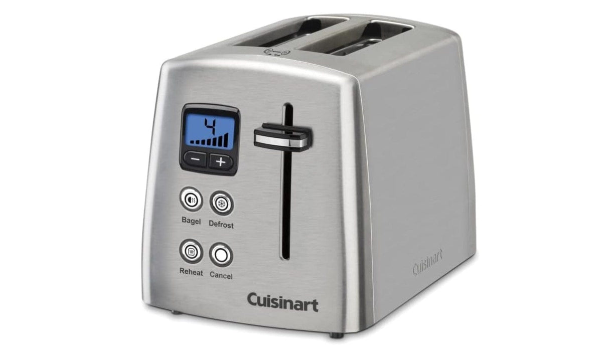 Cuisinart CPT-415P1 2-Slice Countdown Metal Toaster Brushed Stainless - Certified Refurbished
