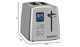 Cuisinart CPT-415P1 2-Slice Countdown Metal Toaster Brushed Stainless - Certified Refurbished