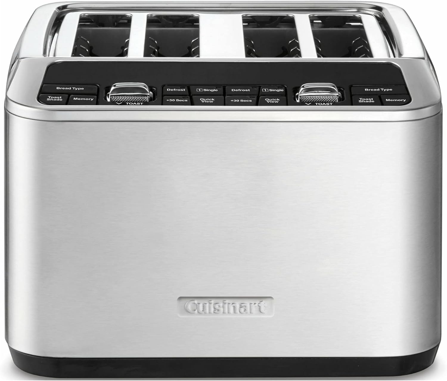 Cuisinart 4-Slice Motorized Toaster, Stainless Steel - Certified Refurbished