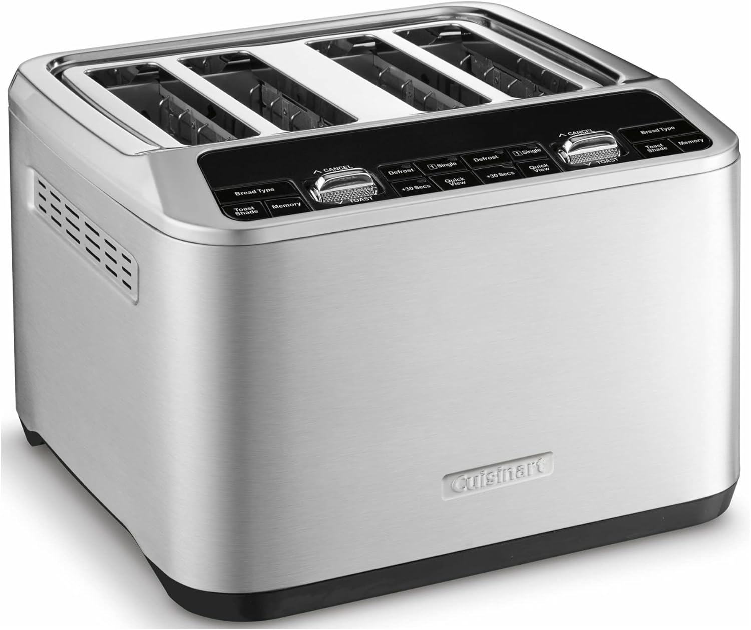 Cuisinart 4-Slice Motorized Toaster, Black - Certified Refurbished