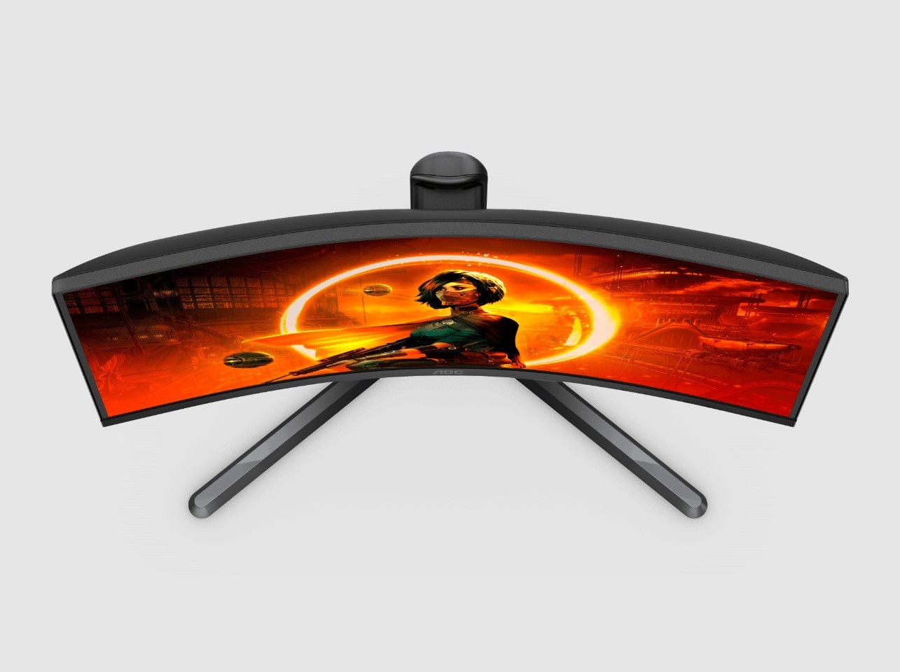 AOC 34" 3440x1440 165Hz 21:9 UltraWide Curved Monitor - Certified Refurbished