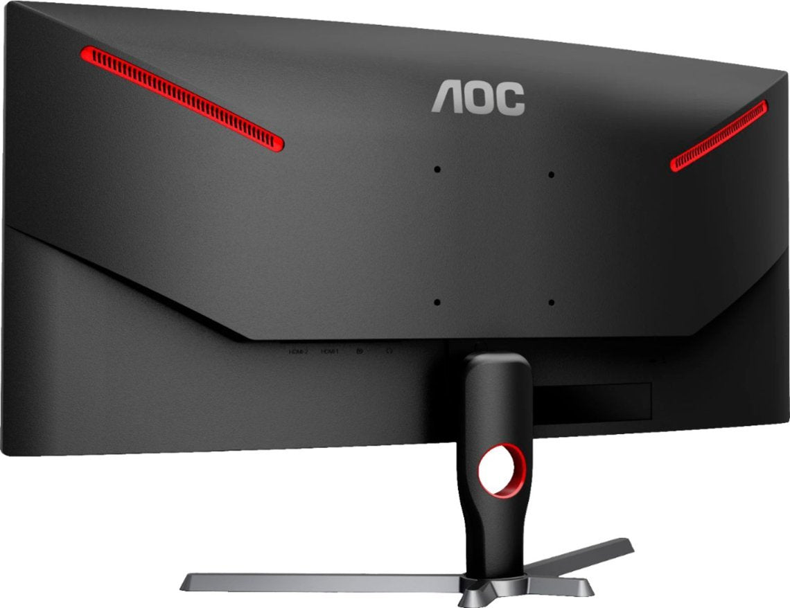 AOC CQ30G3E-B 30" 2560 x 1080 75Hz Curved Wide Gaming Monitor - Certified Refurbished