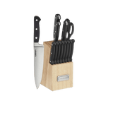 Cuisinart Triple Rivet 14 Piece Knife Block Set, Black