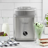 Cuisinart Pure Indulgence 2 Quart Frozen Yogurt-Sorbet & Ice Cream Maker, Silver