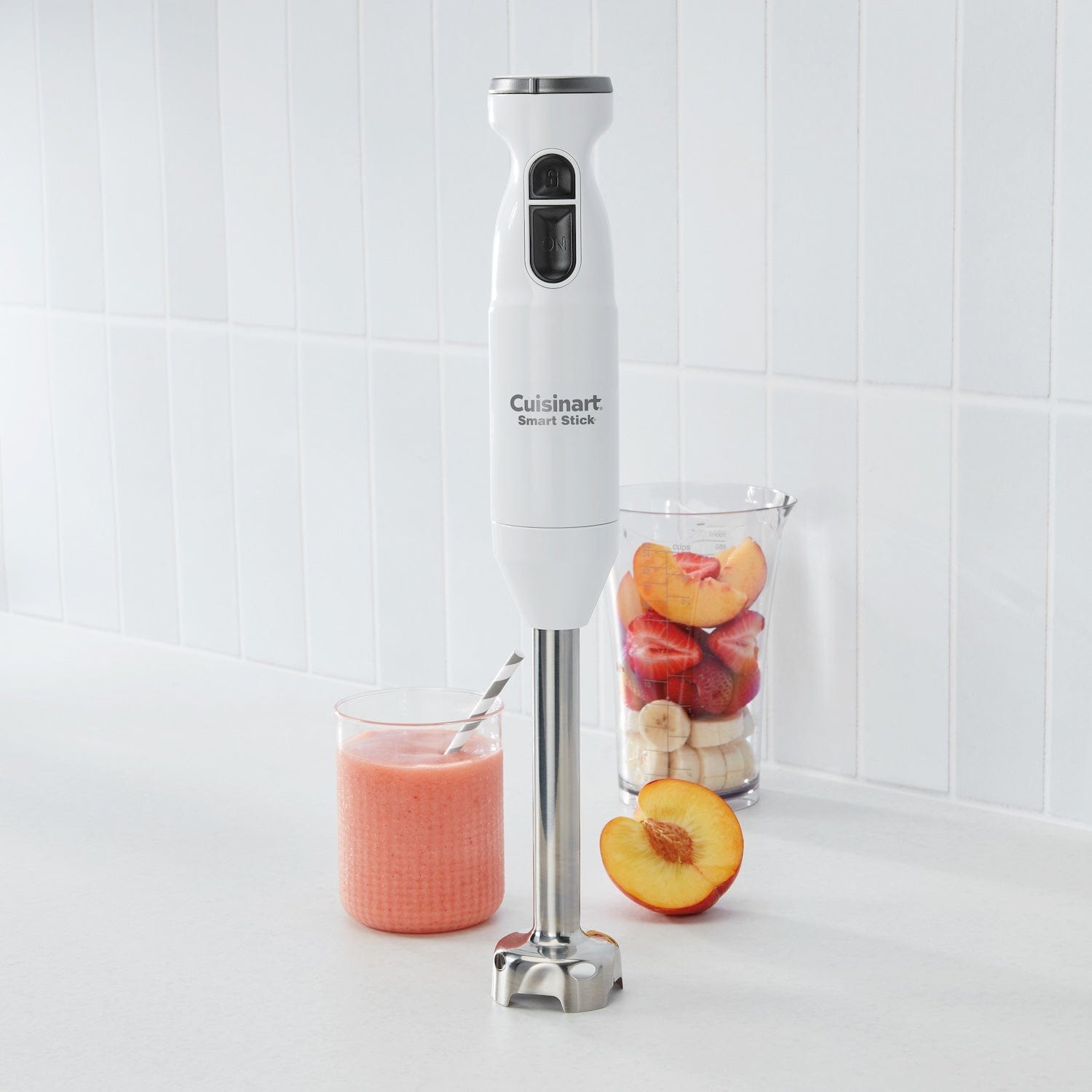 Cuisinart Smart Stick 2-Speed Hand Blender, White - Certified Refurbished