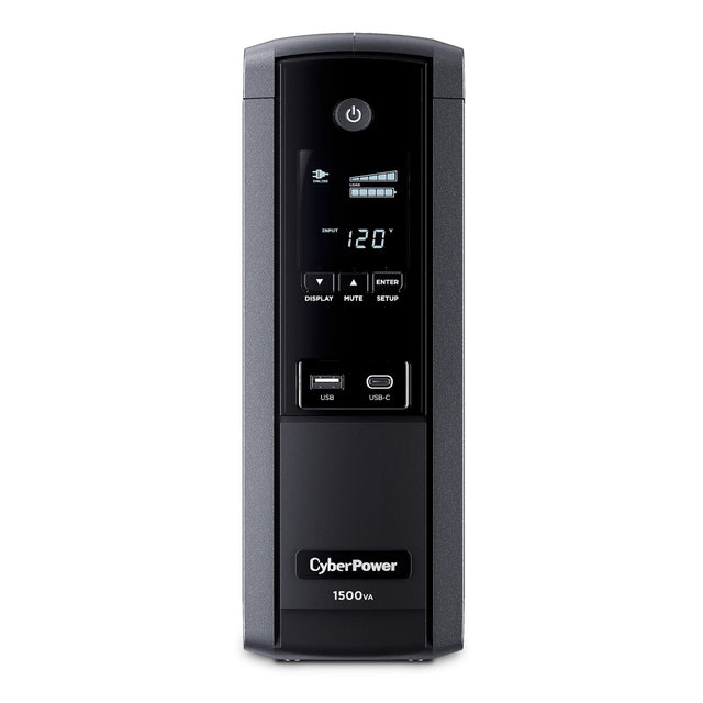 CyberPower 1500 VA/900 W Sine Wave UPS System - Certified Refurbished