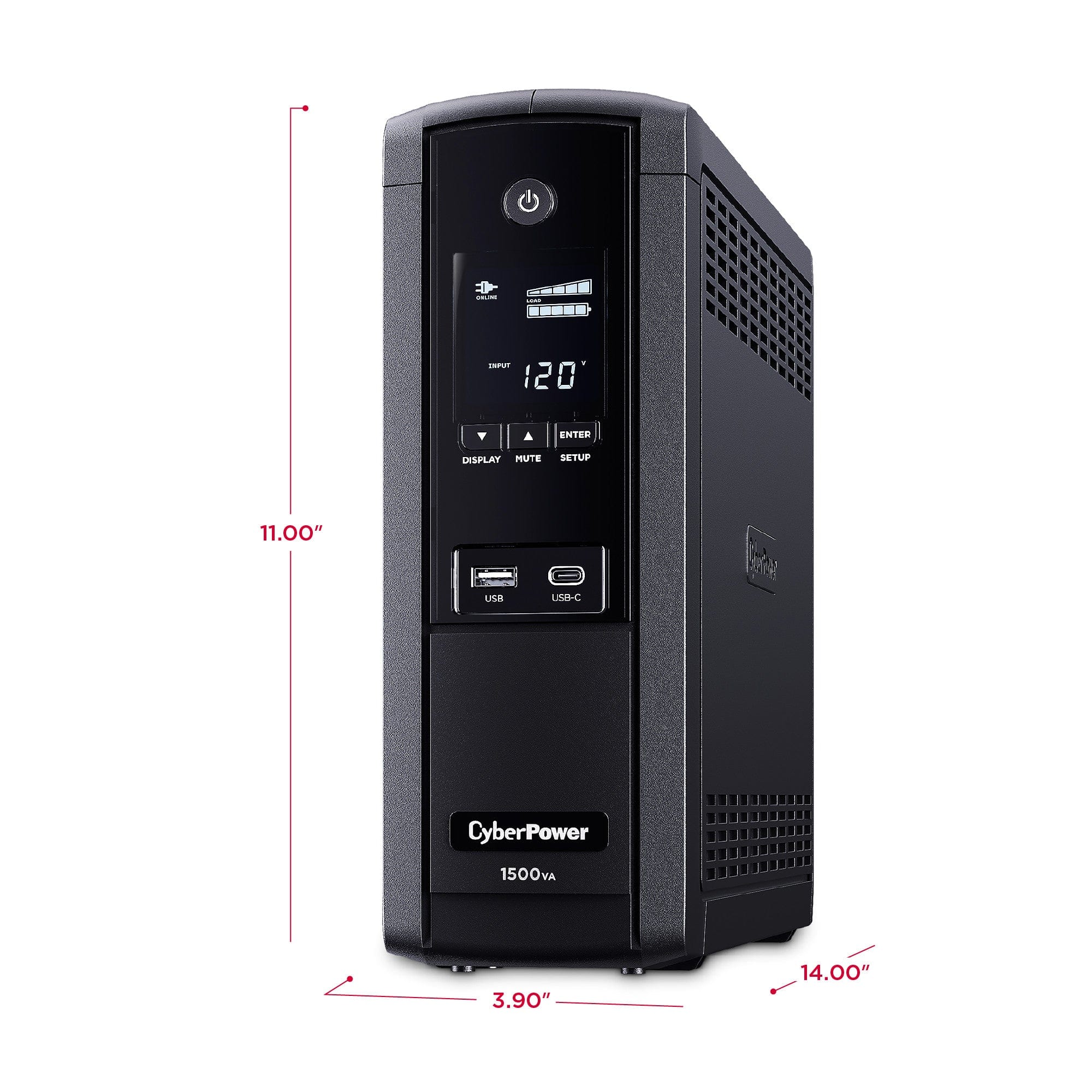 CyberPower 1500 VA/900 W Sine Wave UPS System - Certified Refurbished