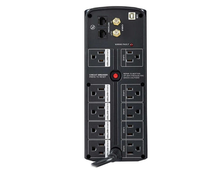 CyberPower CST150UC 1500VA/900Watts Simulated Sine Wave Battery Backup Surge Protection UPS - Certified Refurbished
