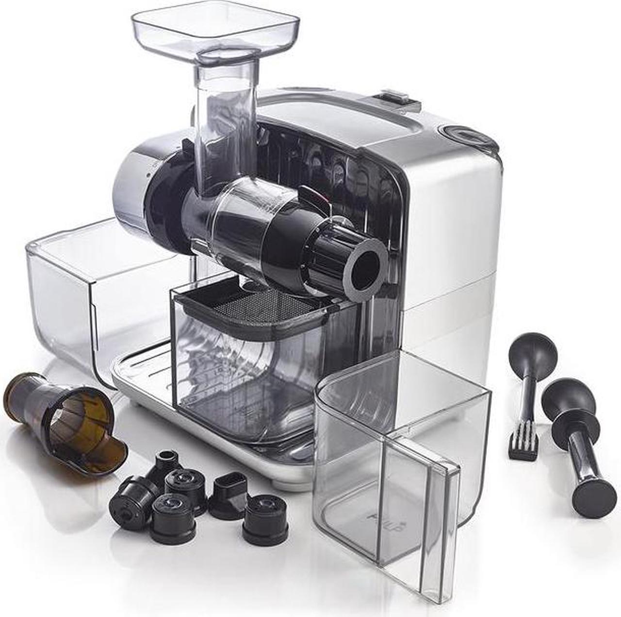 Omega Cube Slow Masticating Compact Design 200W Juicer Nutrition Center - Certified Refurbished