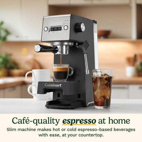 Cuisinart Espresso Bar™ Slim Espresso Machine, Black