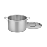 Cuisinart MultiClad Pro Triple Ply Stainless Cookware 12 Quart Stockpot with Cover, Silver