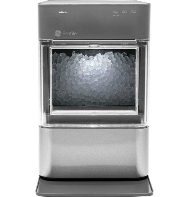GE Profile Opal 2.0 Nugget Ice Maker, Smart Tech, 38lbs, Built-in WiFi, Gray / Stainless Steel - Refurbished