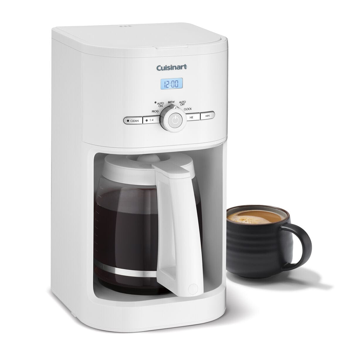 Cuisinart 12-Cup Classic Programmable Coffeemaker, White - Certified Refurbished