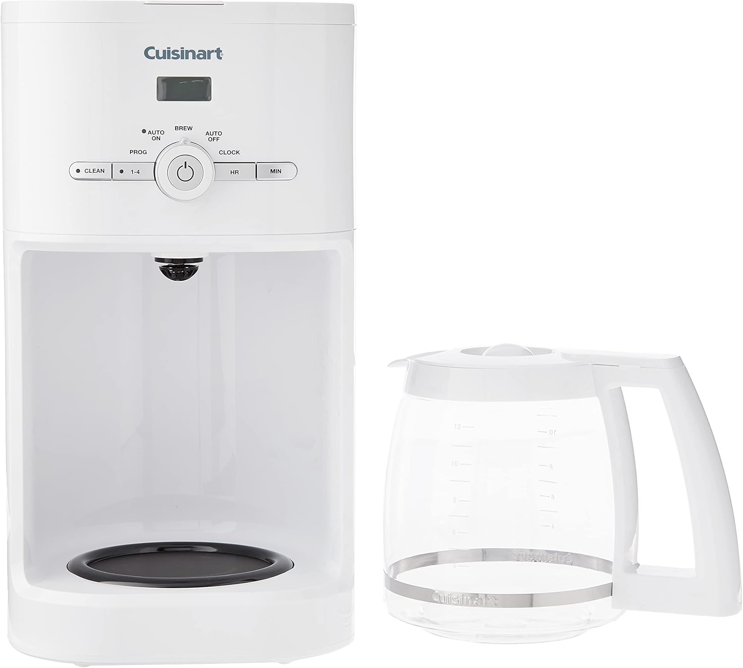 Cuisinart 12-Cup Classic Programmable Coffeemaker, White - Certified Refurbished