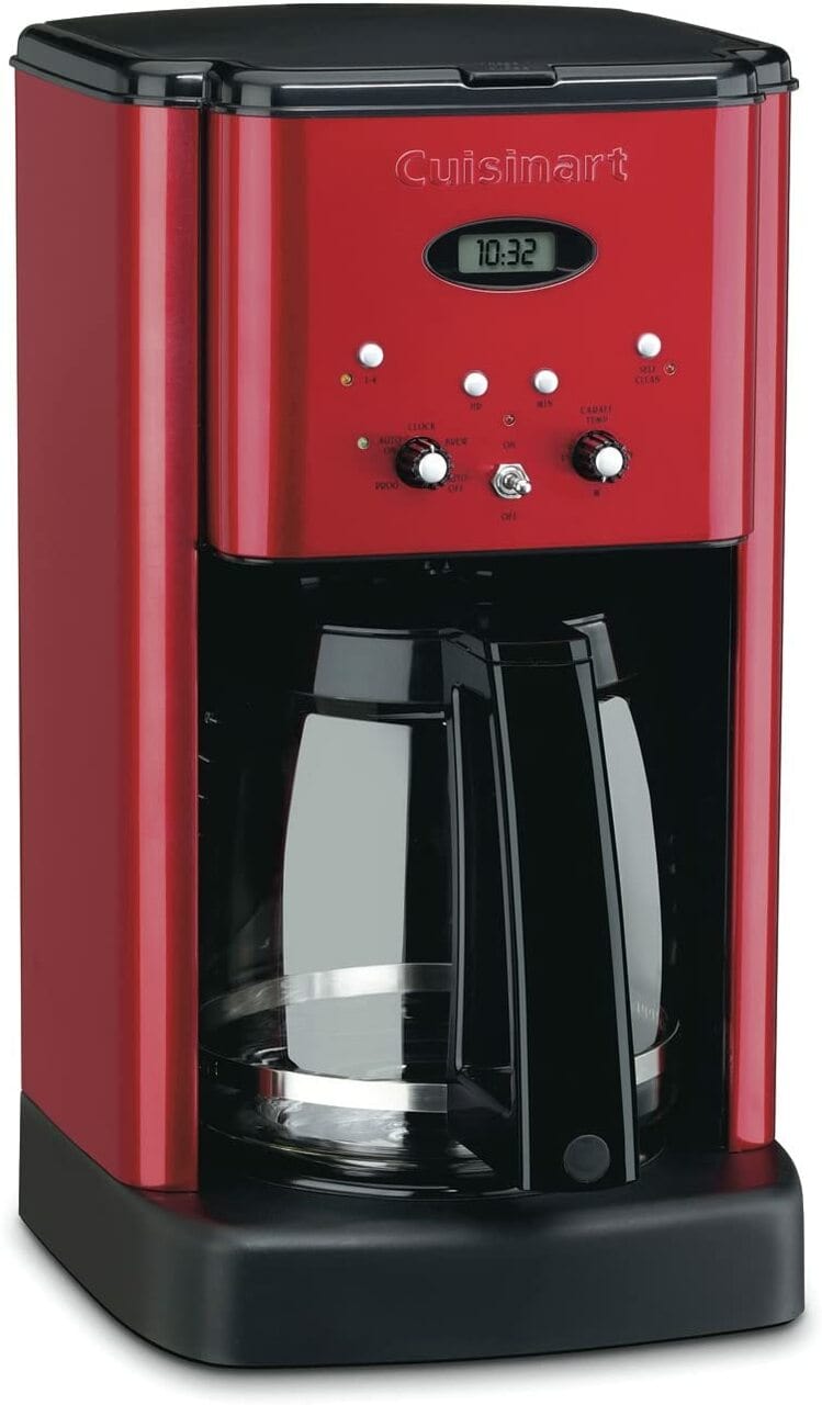 Cuisinart Brew Central 12 Cup Coffeemaker Red - Certified Refurbished