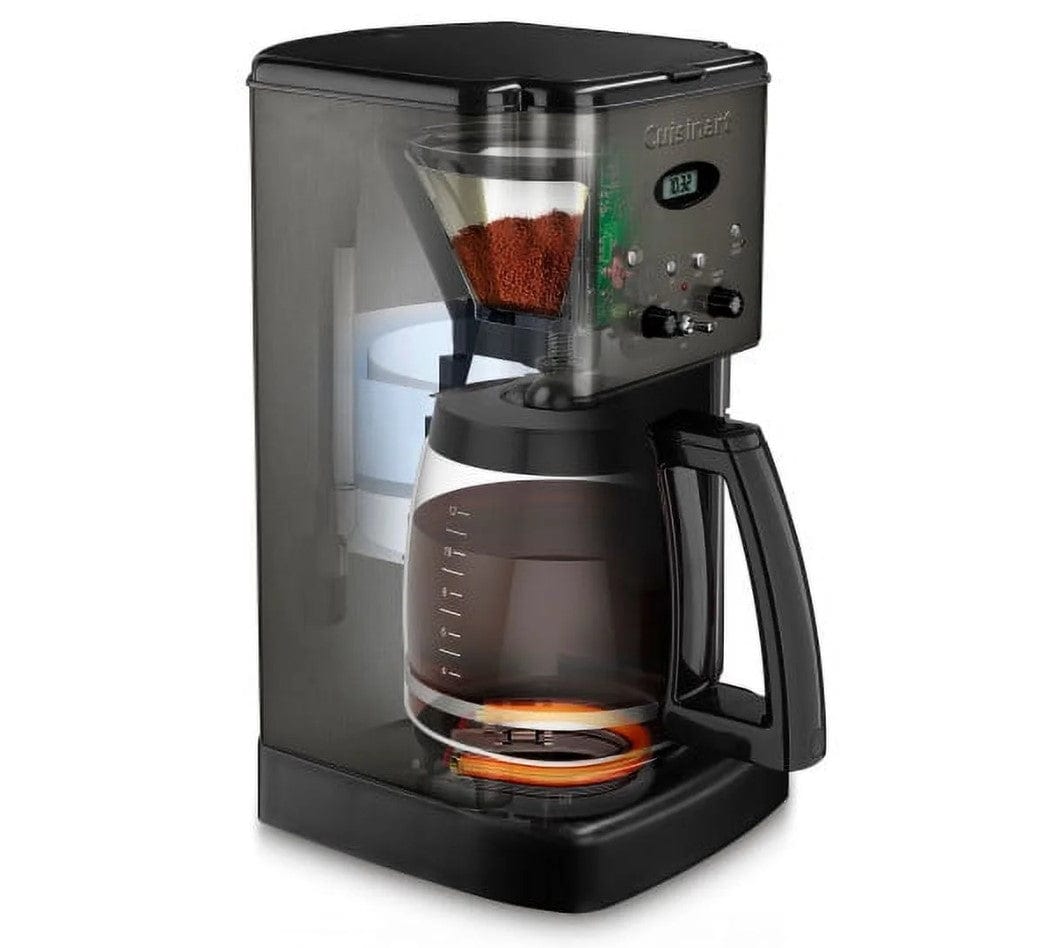 Cuisinart 12 Cup Coffeemaker, Stainless Steel Black - Certified Refurbished