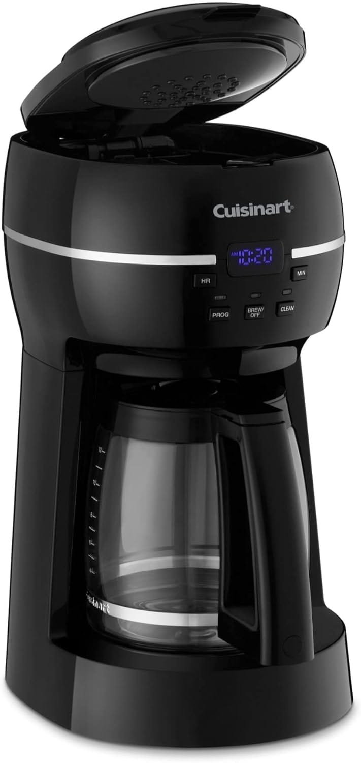 Cuisinart 12-Cup Programmable Coffee Maker, Black - Certified Refurbished