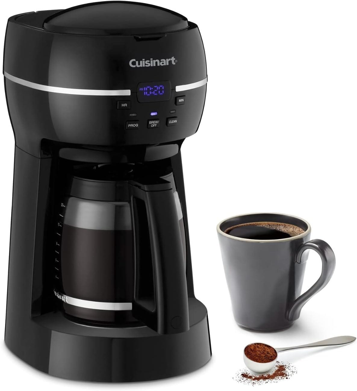 Cuisinart 12-Cup Programmable Coffee Maker, Black - Certified Refurbished