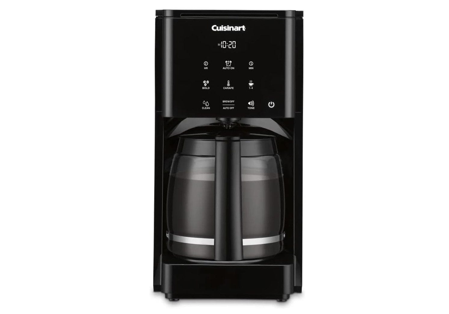 Cuisinart 14-Cup Programmable Coffeemaker Touchscreen, Black - Certified Refurbished