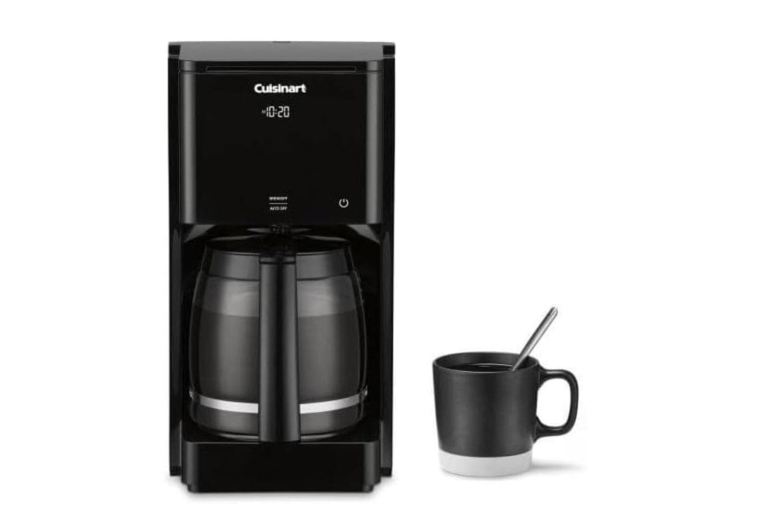 Cuisinart 14-Cup Programmable Coffeemaker Touchscreen, Black - Certified Refurbished