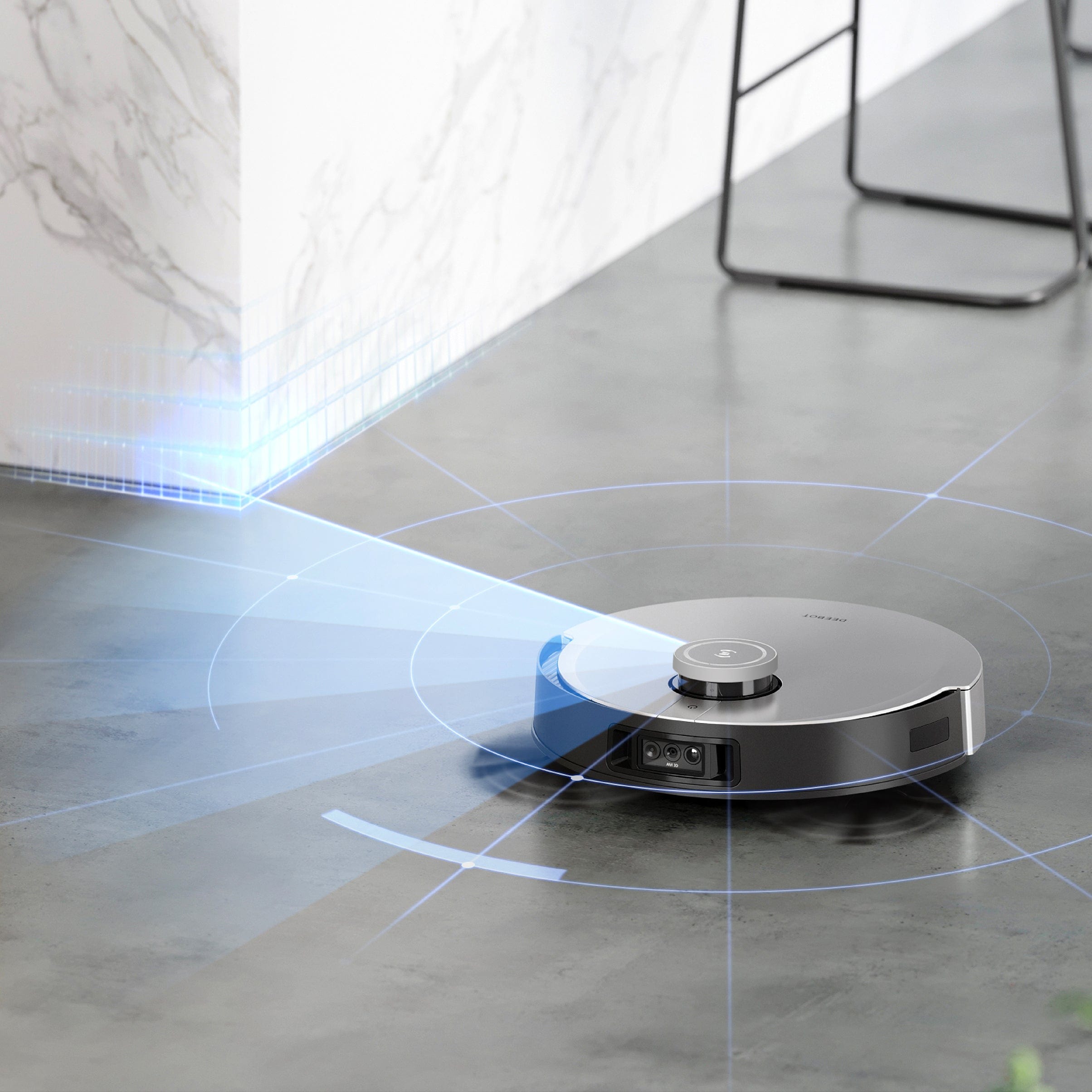 Ecovacs DEEBOT X1 PLUS Robotic Vacuum Cleaner, Auto Empty