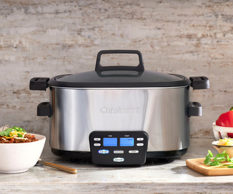 Cuisinart Cook Central® 3-in-1 6QT Multicooker, Silver