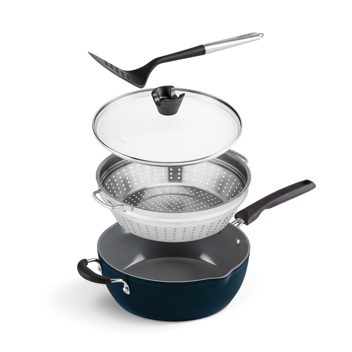 Cuisinart Preferred Pan 4-Pc Set, Nouveau Navy