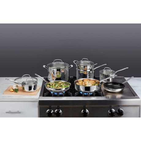 Cuisinart Chef's Classic™ Stainless Cookware 13-Piece Set, Silver