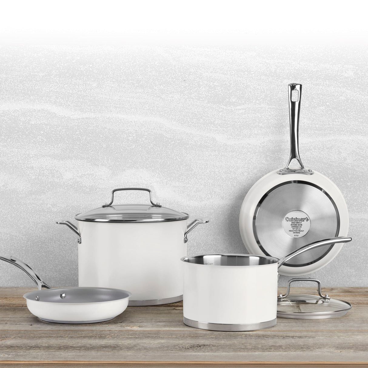 Cuisinart 11 Piece Matte White Set, White