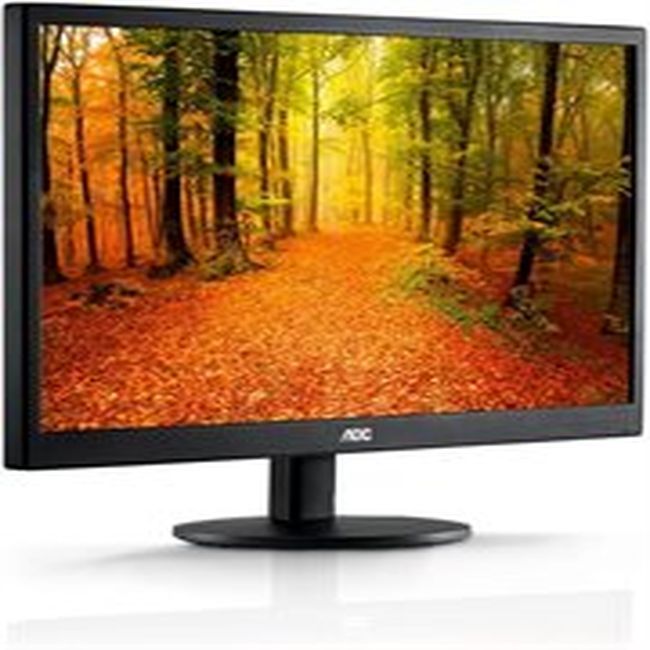 AOC E2070SWHN-B 20" 1600 x 900 60Hz Desktop Monitor - Certified Refurbished