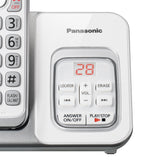 Panasonic Cordless Phone, Call Block & Answering Machine, 2 Handsets - Certified Refurbished