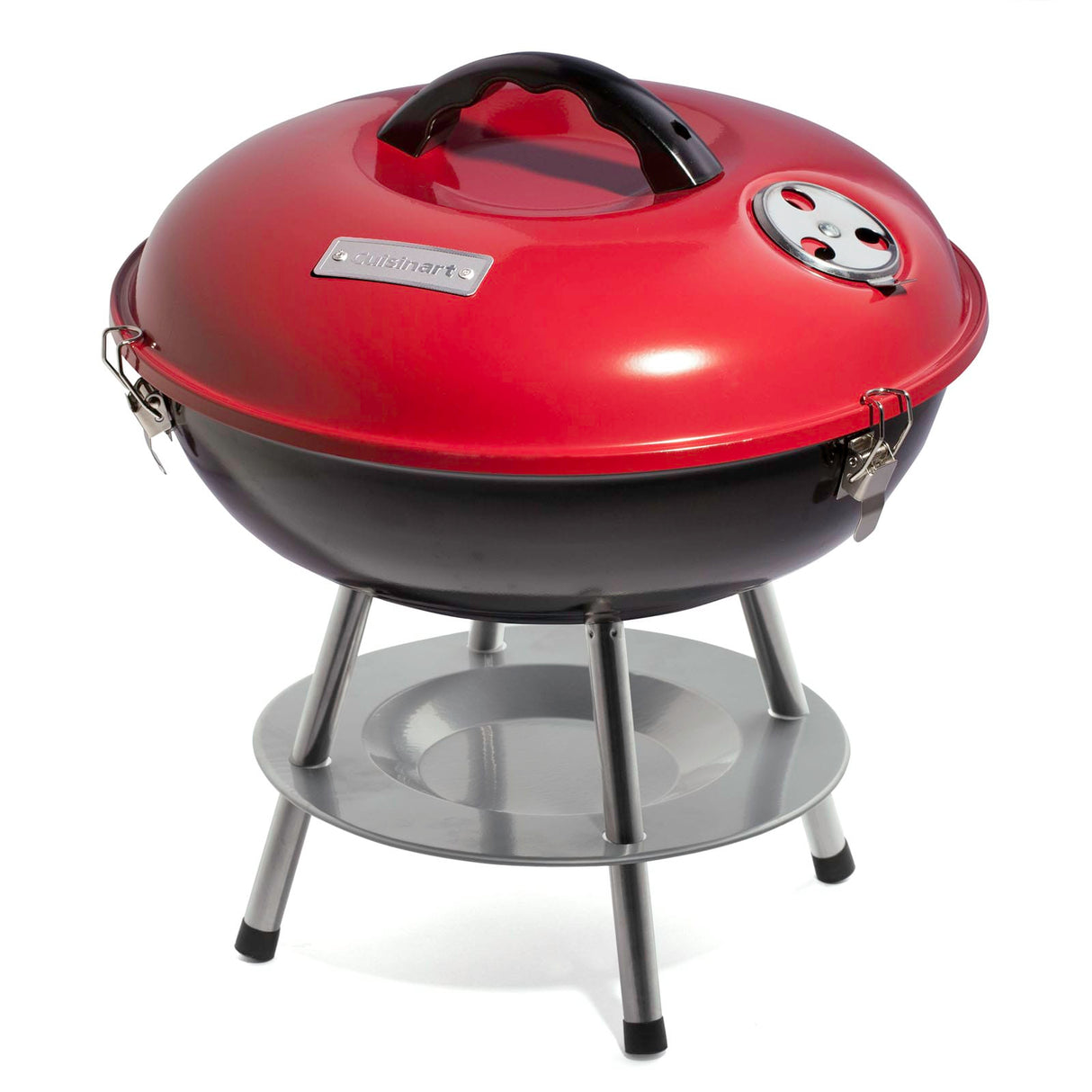 Cuisinart 14" Charcoal Grill, Red/Black