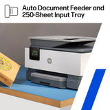 HP OfficeJet Pro 9122e Wireless All-in-One Color Inkjet Printer, Print, Scan, Copy, Fax, Duplex, ADF - Certified Refurbished