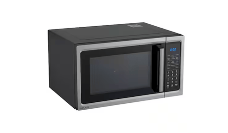 Vissani 1.5 cu. ft. 1000W Countertop Microwave with Air Fry and Sensor Cook, Stainless Steel - Certified Refurbished