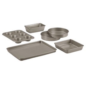 Cuisinart 6 Piece Bakeware Set, Champagne