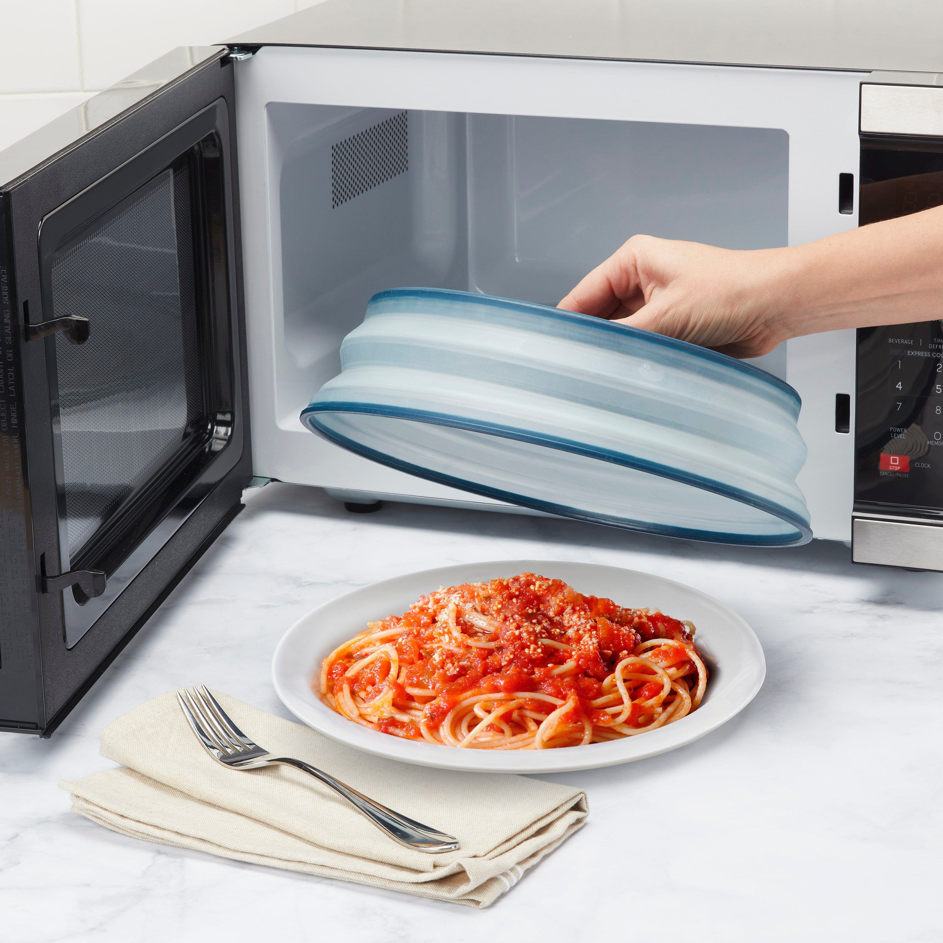 Cuisinart Microwave Food Cover, Blue