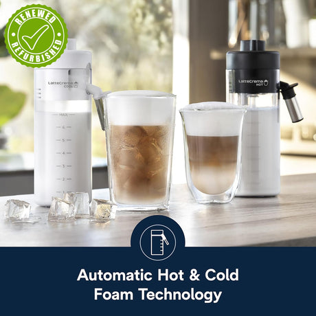 De'Longhi Eletta Explore Fully Automatic Espresso Machine with Cold Brew, ECAM45086S (Renewed)
