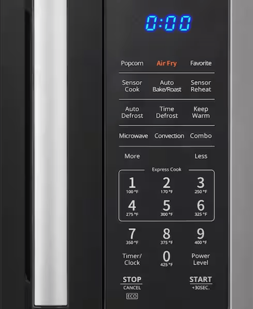 Vissani 1.5 cu. ft. Countertop Convection Microwave with Air Fryer & Sensor, Fingerprint-Resistant Stainless Steel - Certified Refurbished