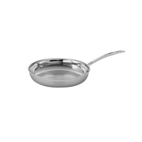 Cuisinart MultiClad Pro Triple Ply Stainless Cookware 10'' Skillet, Silver