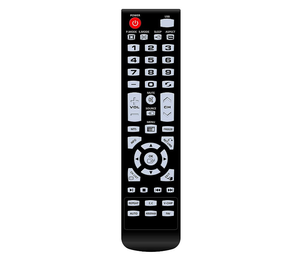 ‎Element ELEMENT TV REMOTE LCD and LED TV Remote Control