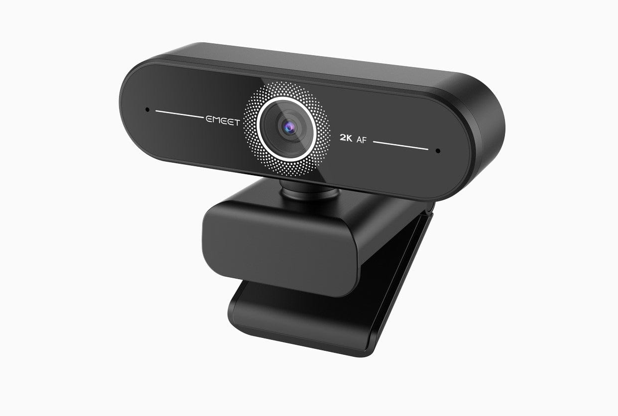 Emeet Smartcam C60E 2K 1080P Auto-Focus, Auto Light-Detection Webcam / Web Camera, for Windows + Mac