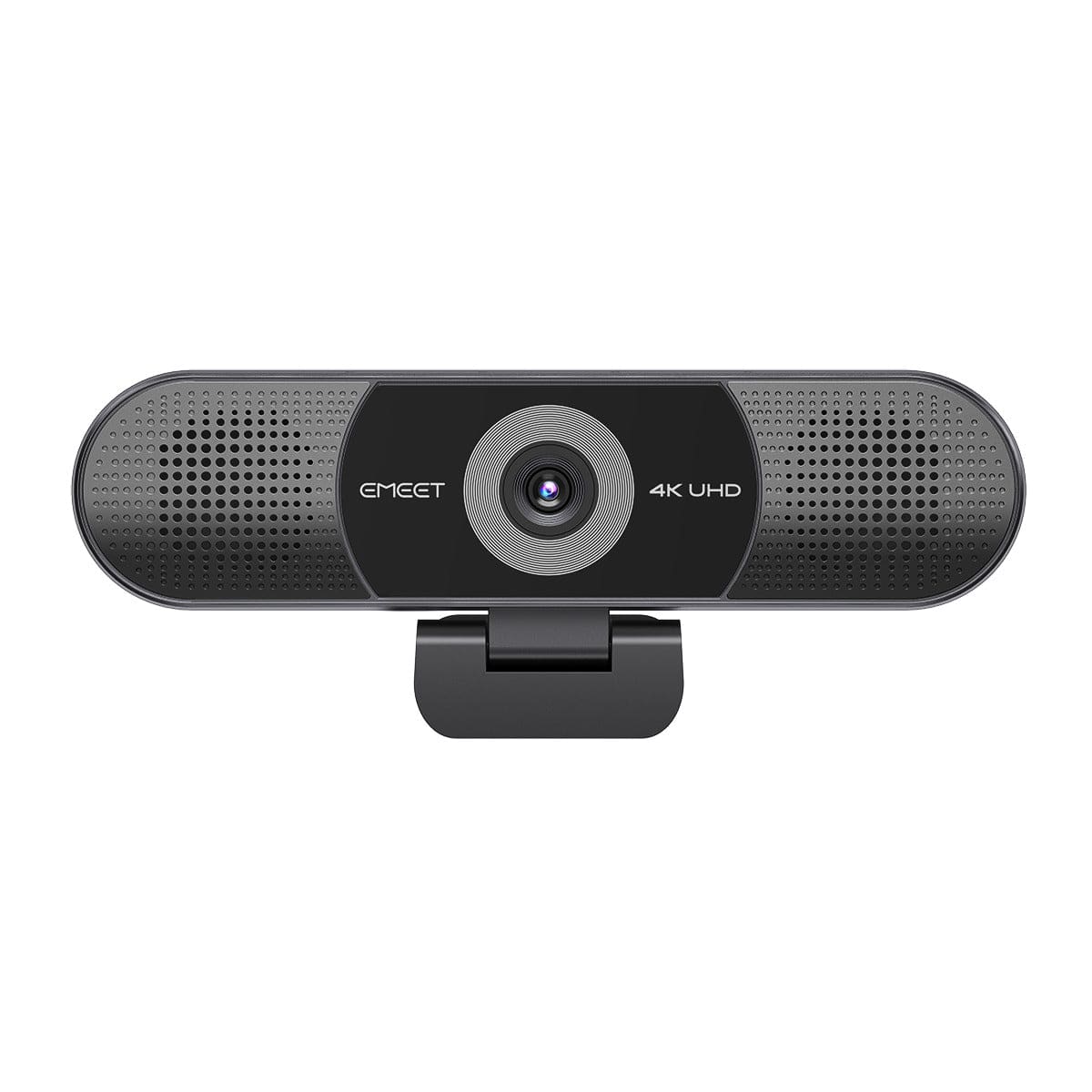 EMEET C980 Pro 4K Webcam with Dual Speakers and Quad Mic Array, Black