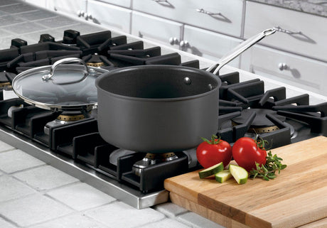 Cuisinart Chef's Classic™ Non-Stick Hard Anodized 3 Quart Saucepan, Black