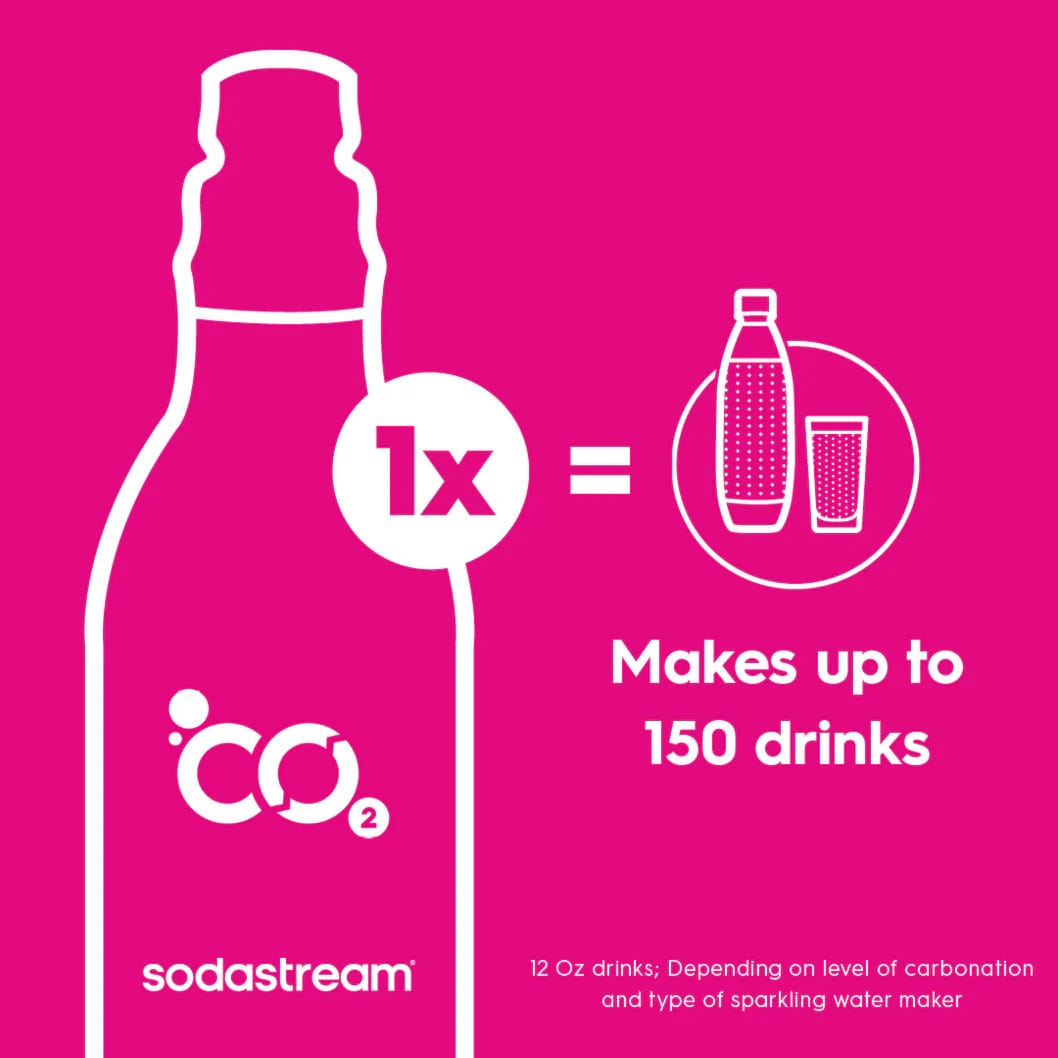 SodaStream Terra Sparkling Water Maker Starter Kit, Black