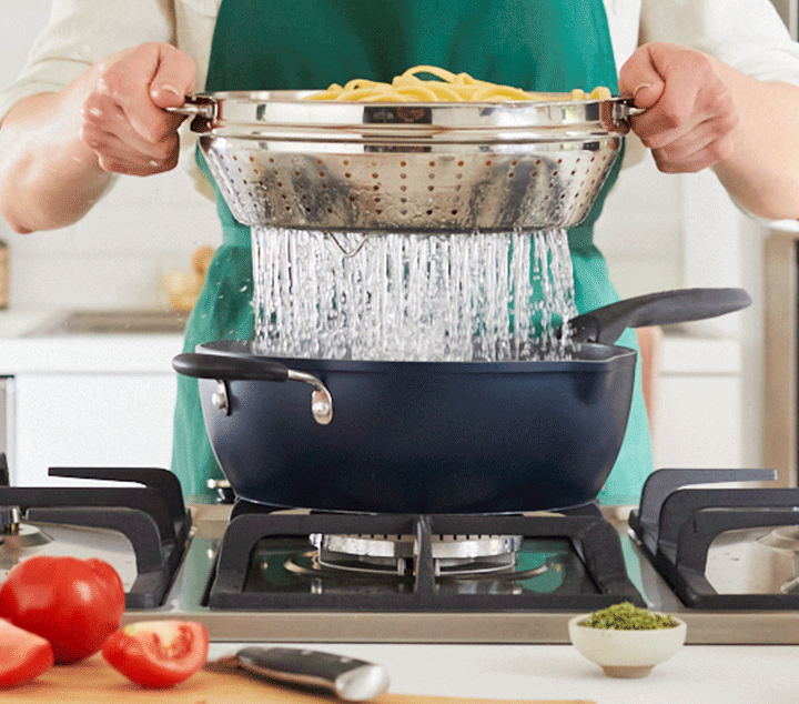 Cuisinart Preferred Pan 4-Pc Set, Nouveau Navy