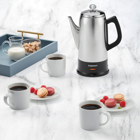 Cuisinart Classic 12-Cup Stainless Percolator, Silver